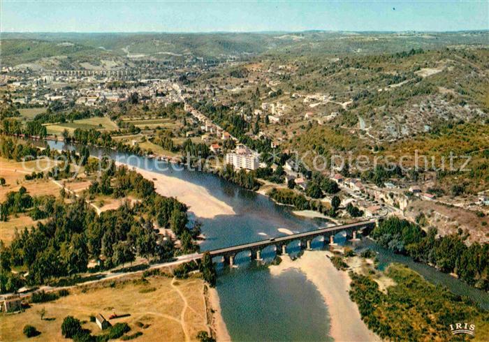 Souillac Fliegeraufnahme Brueckenpartie