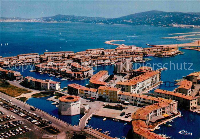 Port Grimaud Fliegeraufnahme