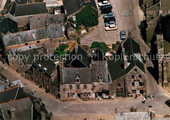 Locronan Fliegeraufnahme Finistere