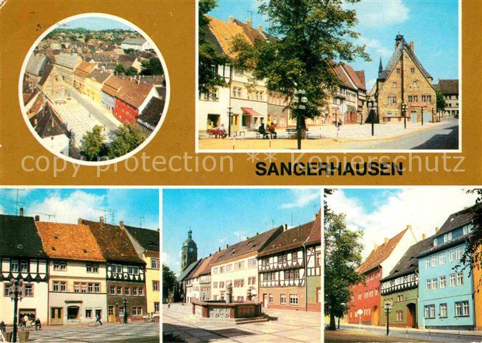 Sangerhausen Suedharz Marktplatz