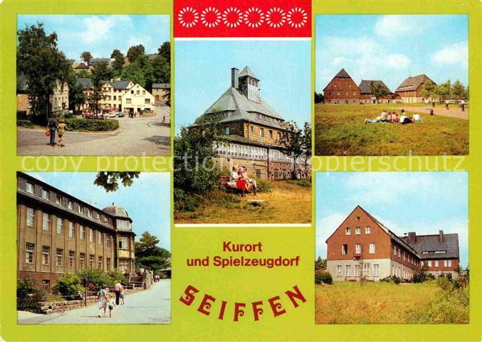 Seiffen Erzgebirge Spielzeugmuseum Bergbaude auf dem Schwartenberg Erholungsheim