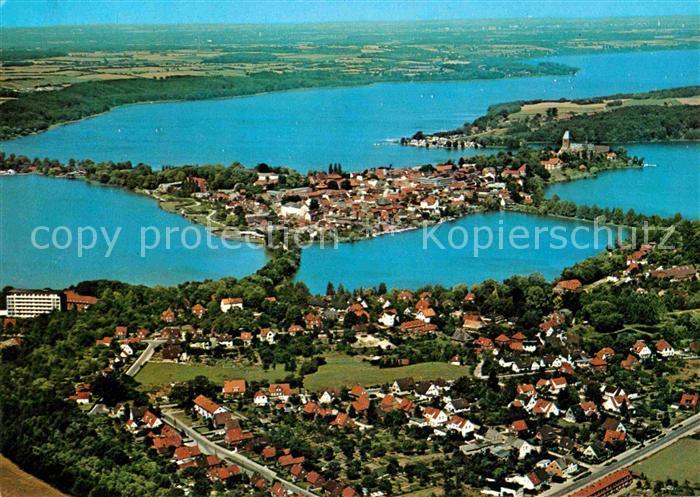 Ratzeburg Schleswig-Holstein Fliegeraufnahme Iselstadt