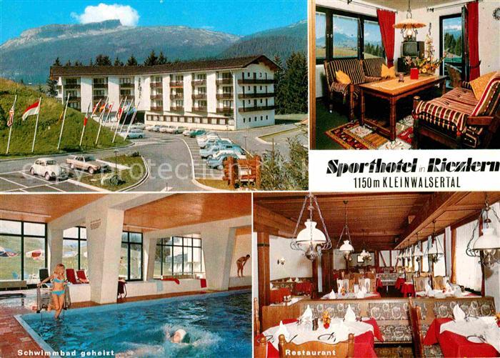 Riezlern Kleinwalsertal Vorarlberg Sporthotel Schwimmbad