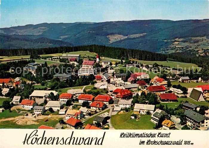 Hoechenschwand Schwarzwald BW Fliegeraufnahme
