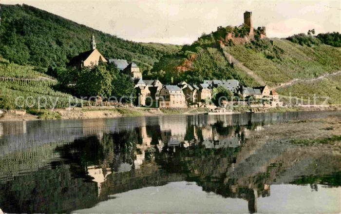 Beilstein Mosel Panorama mit Schloss