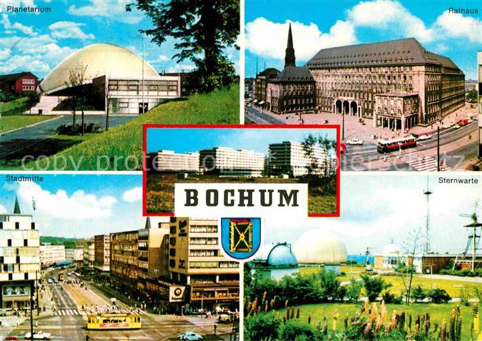 BOCHUM  CITY Planetarium Rathaus Stadtmitte Sternwarte