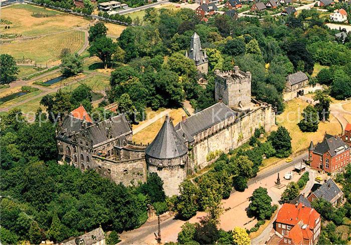 Bad Bentheim Schloss Fliegeraufnahme