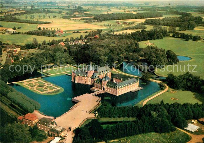 Anholt Wasserburg Anholt Fliegeraufnahme
