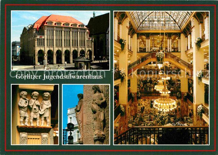 Goerlitz Sachsen Historisches Jugendstilwarenhaus Details