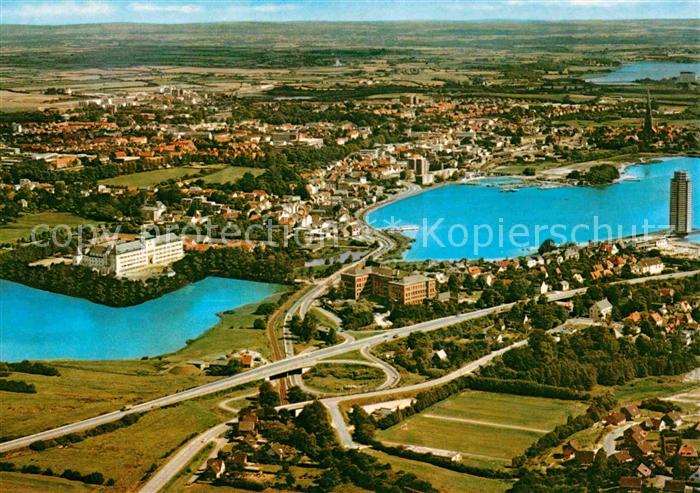 Schleswig Schlei Fliegeraufnahme