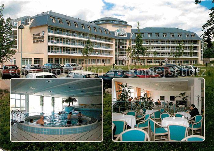 Saalfeld Saale Klinik Bergfried  Hallenbad Speisesaal