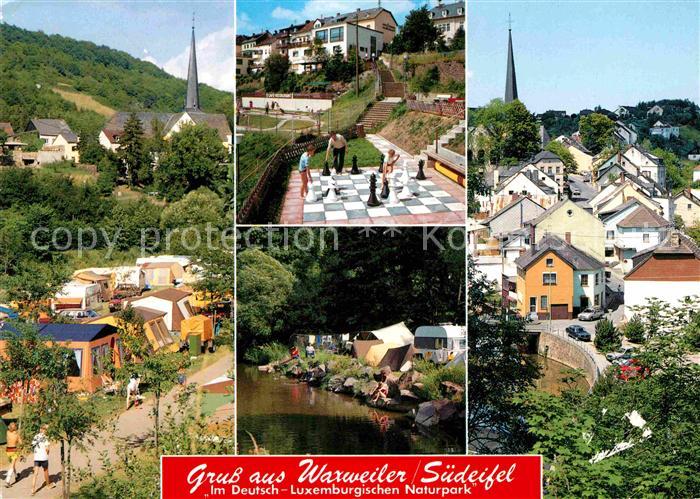 Waxweiler Campingplatz Gartenschach Teilansicht