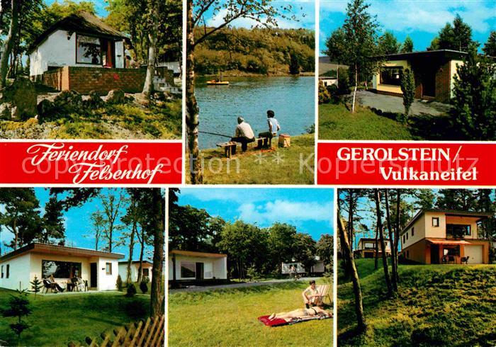 Gerolstein Rheinland-Pfalz Feriendorf Felsenhof Bungalows