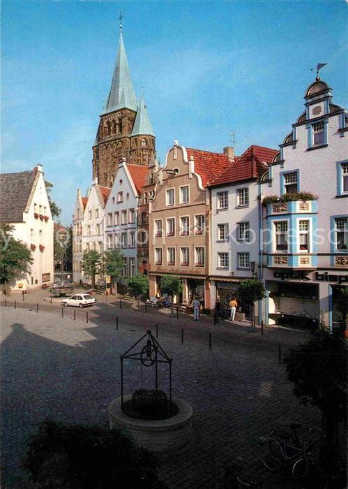 Warendorf Marktplatz Kirchturm