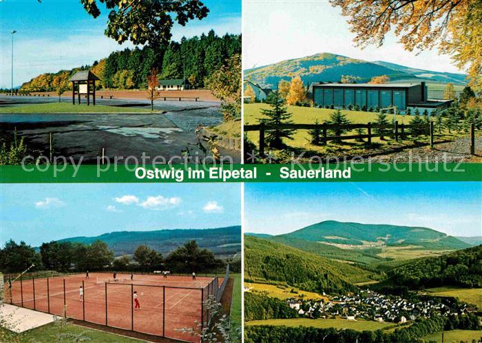 Ostwig Freizeitpark Tennisplatz Panorama