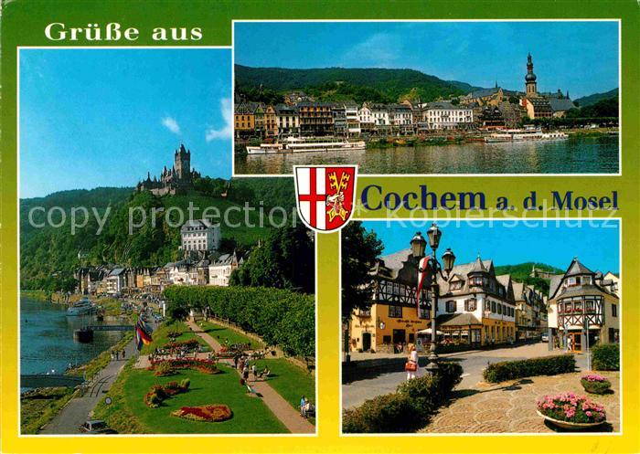 Cochem Mosel Teilansichten Moselpartien