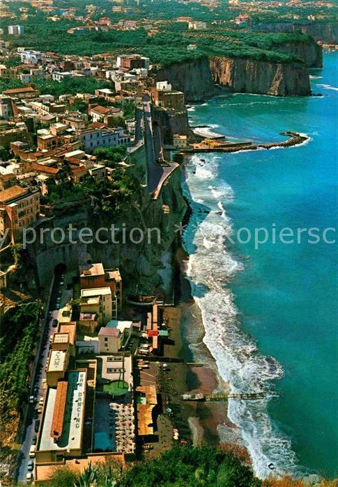 Sorrento Campania Panorama e spiaggia Alimuri
