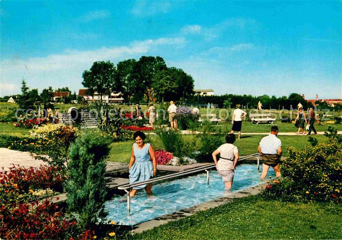 Bad Woerishofen Kurpark Wassertretanlage