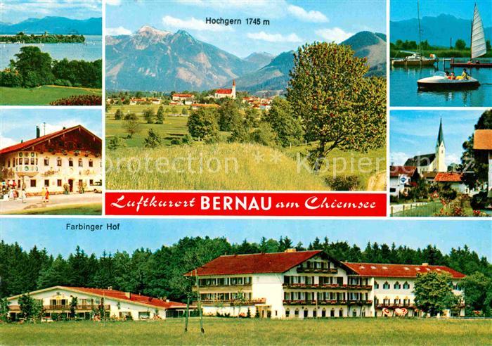 Bernau Chiemsee Gasthof Alter Wirt Kampenwand Farbinger Hof