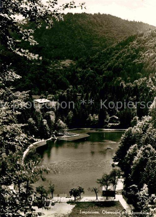 Oberaudorf Luegsteinsee mit Schwarzenberg
