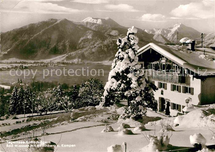Bad Wiessee mit Rottach Egern Hirschberg und Kampen