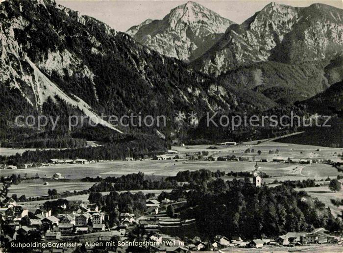 Ruhpolding Bayern mit Sonntagshorn