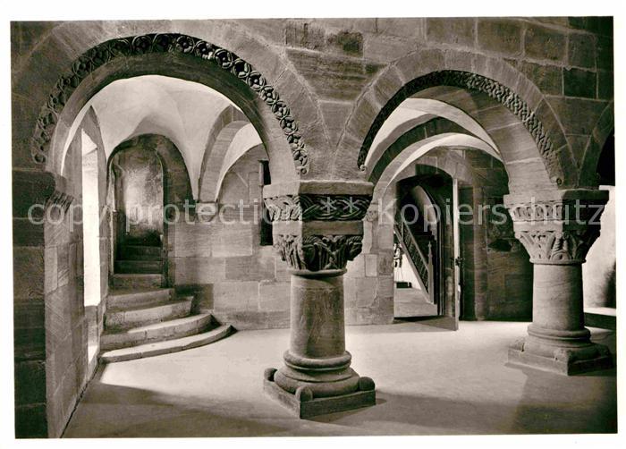 NueRNBERG  CITY Burg Obere Kaiserkapelle mit Palassaal