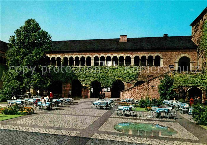 Trier Brunnenhof an der Porta Nigra Freiterrasse