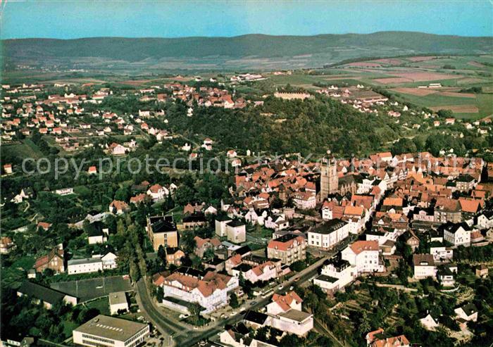 Bad Wildungen Fliegeraufnahme