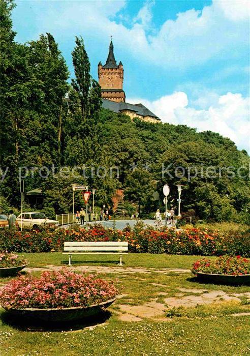 Kleve Park mit Schwanenburg