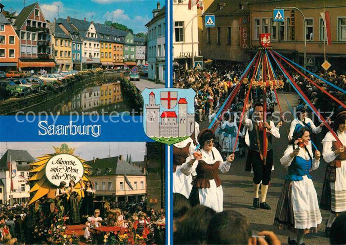 Saarburg Saar Teilansichten Festzug