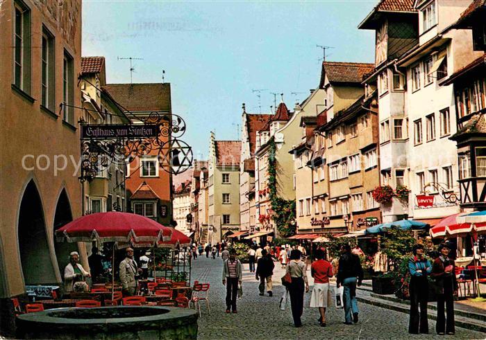 Lindau Bodensee Fussgaengerzone
