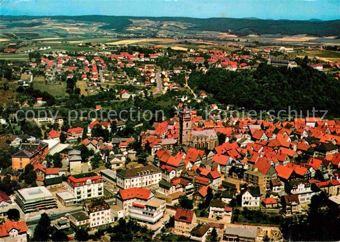 Bad Wildungen Fliegeraufnahme