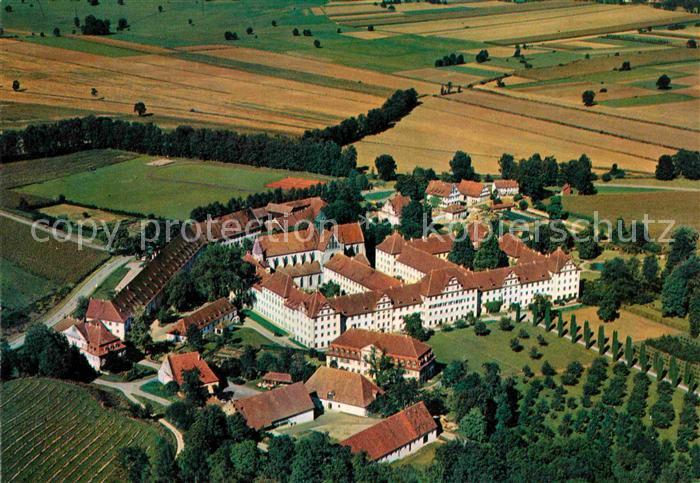 Salem Baden Markgraefl Schloss und Schule Fliegeraufnahme