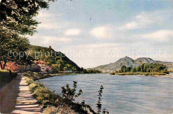 Rolandseck Blick auf das Siebengebirge
