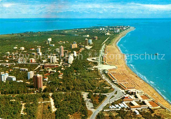 Lignano Fliegeraufnahme Strand