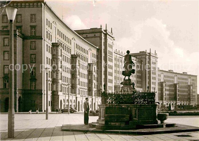LEIPZIG Sachsen Rossplatz Maegdebrunnen