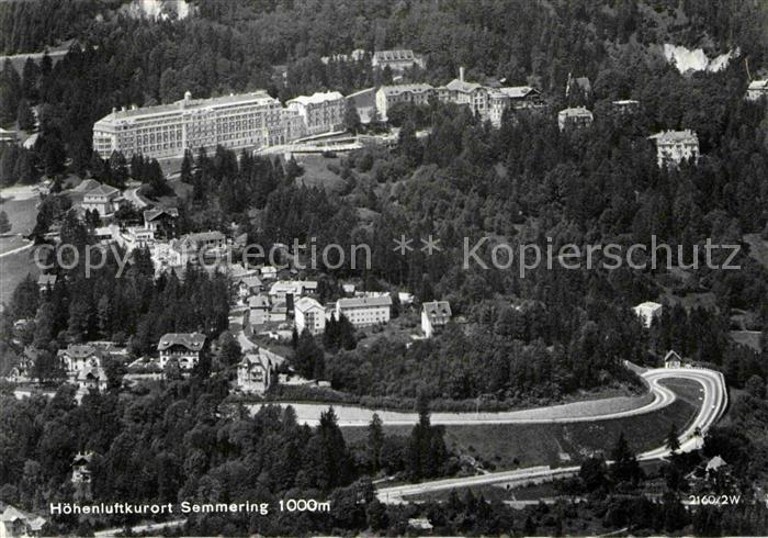 Semmering Niederoesterreich Fliegeraufnahme