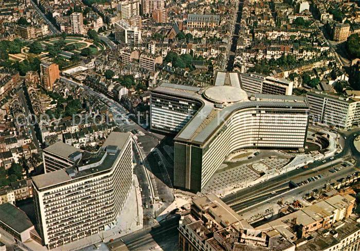 Bruessel Bruxelles Fliegeraufnahme Gebaeude der Europaeischen Gemeinschaft