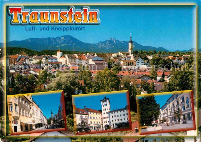 Traunstein Oberbayern Stadtansichten
