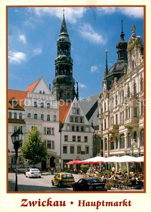 Zwickau Sachsen Hauptmarkt