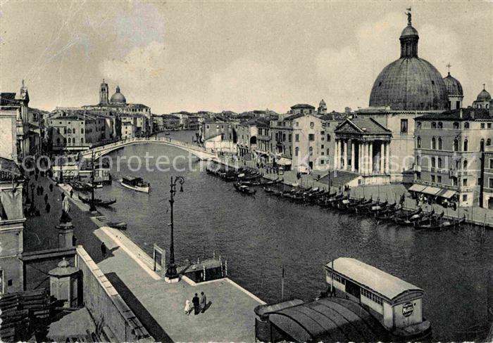 Venezia Venedig Heilige SimeonKirche Bruecke Scalzi Canale Grande