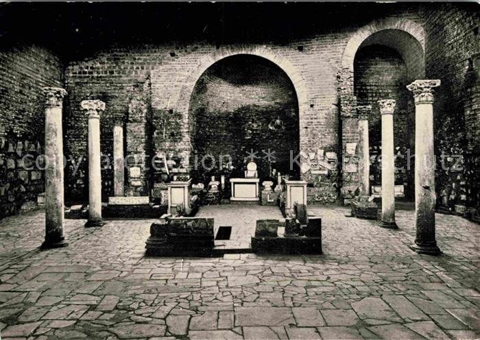 Roma Rom Katakomben der heiligen Domitilla Die Unterirdische Basilika