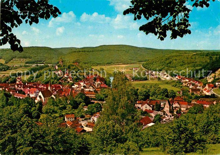 Pappenheim Mittelfranken Blick vom Weinberg