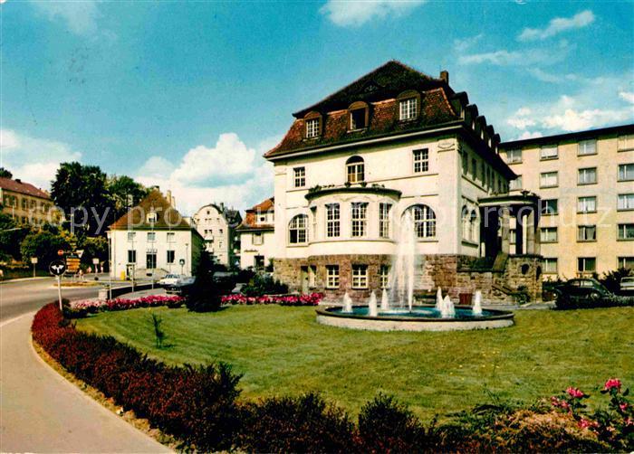 Bad Brueckenau Rathaus Taetsch'r Brunnen