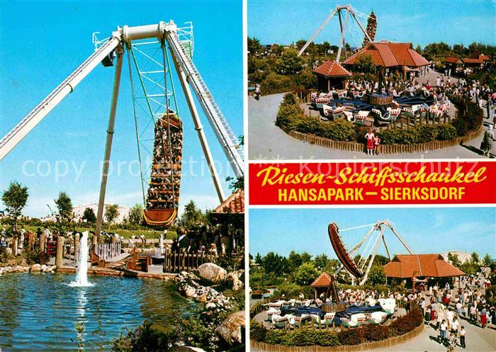 Sierksdorf Riesenschiffschaukel im Hansapark