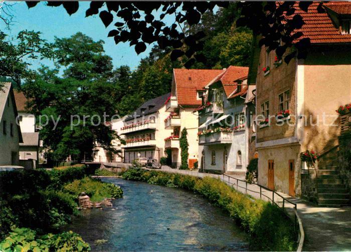 Bad Berneck Partie an der Oeschnitz