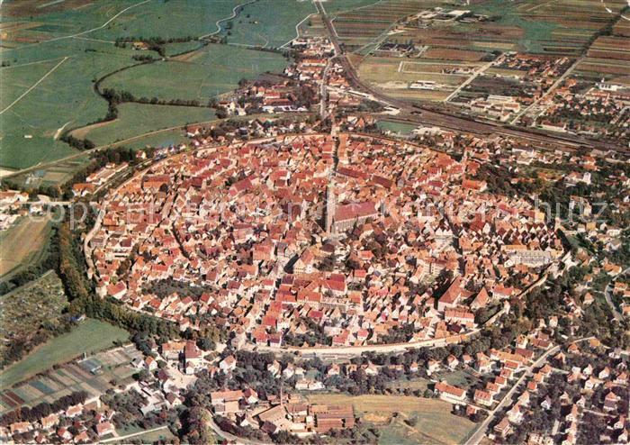 Noerdlingen Fliegeraufnahme