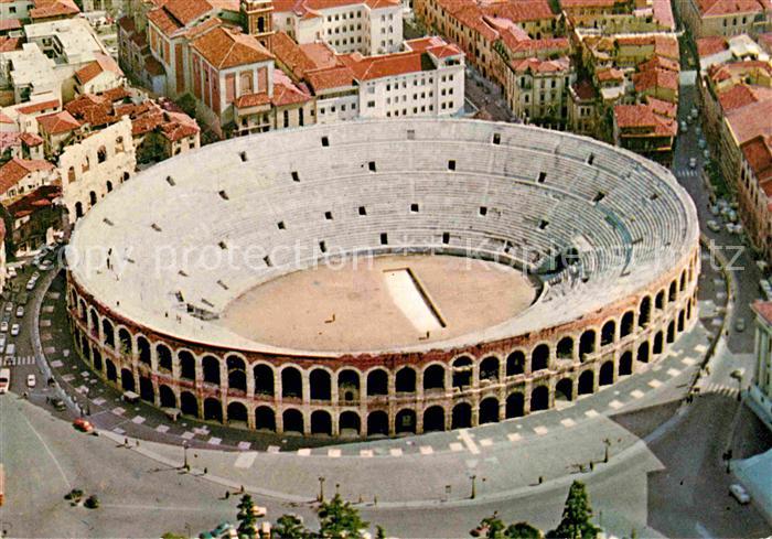 Verona Veneto Fliegeraufnahme Arena