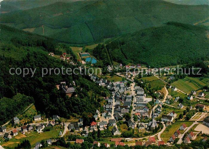 Bilstein Sauerland Fliegeraufnahme